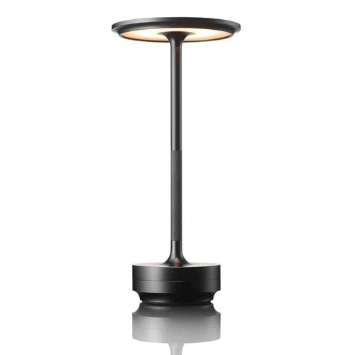 Dimmbare kabellose LED-Tischlampe für flexible Beleuchtung. Modernes Design, ideal für Wohn- & Schlafzimmer.