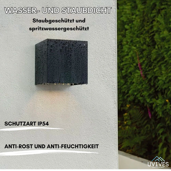 Wandlampe mit Bewegungssensor, kabellos, LED, modernes Design, perfekt für jeden Raum.