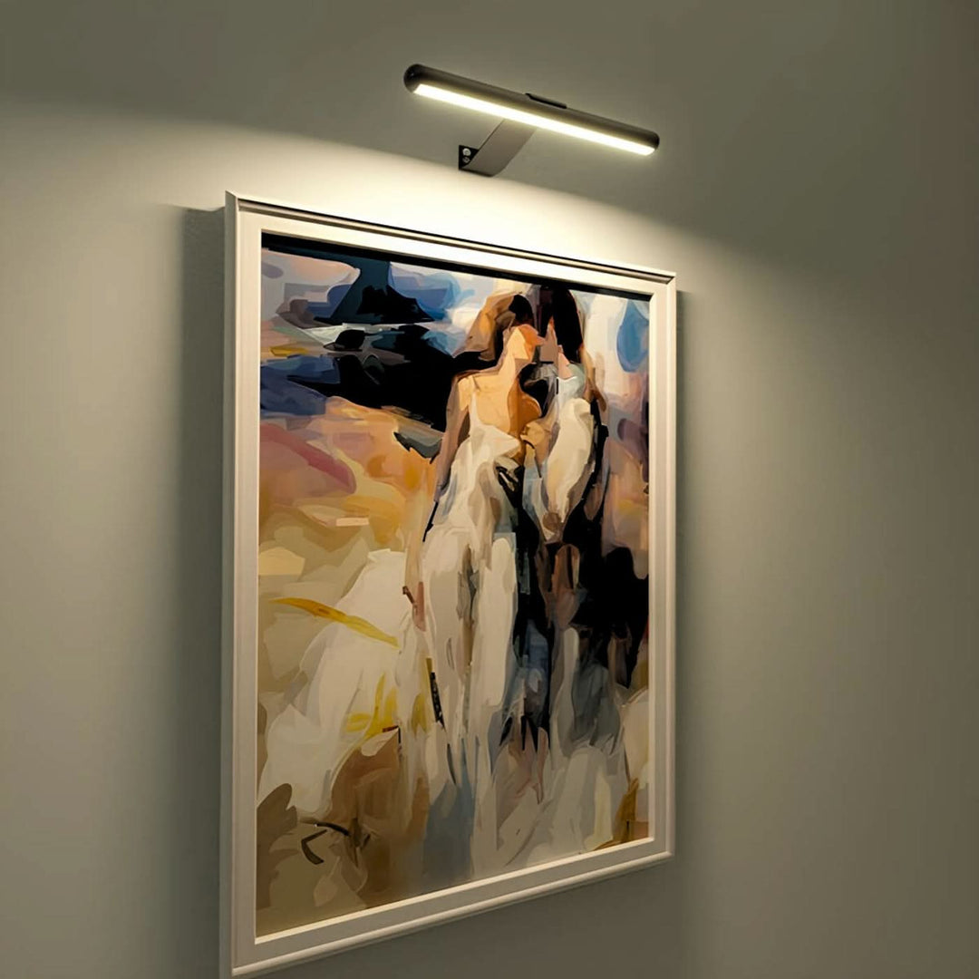 Kabellose LED-Dekolampe für Ambientebeleuchtung. Dimmbar und 360° drehbar, modern für Ihr Zuhause.