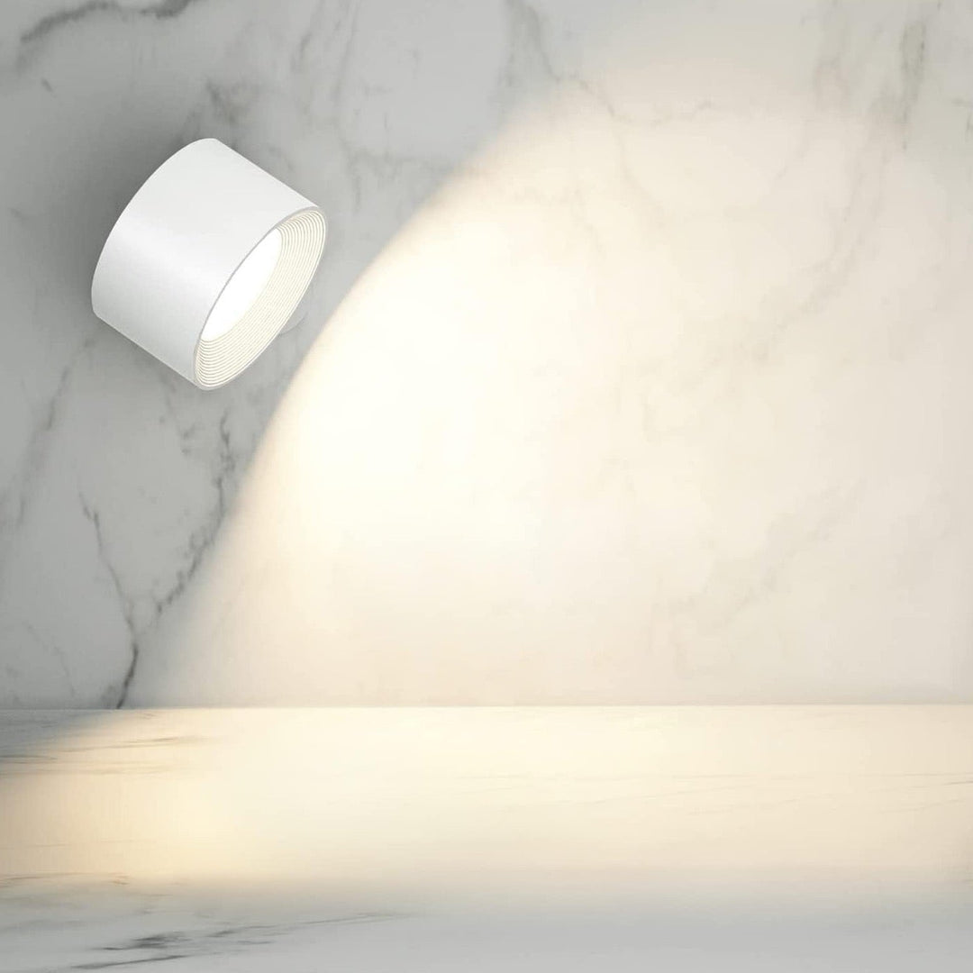 Kabellose magnetische LED-Wandleuchte, dimmbar mit Akku, moderne Innenbeleuchtung, steuerbar per Touch/Fernbedienung.