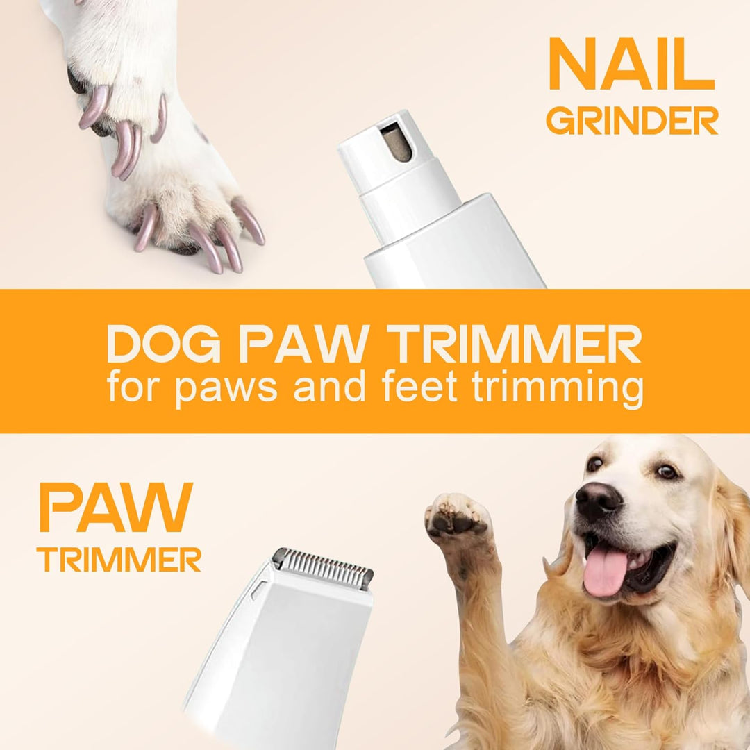 Präzisions-Hundehaarschneider & Katzenpflegeschneider, kabellos, leise, für Fellpflege.