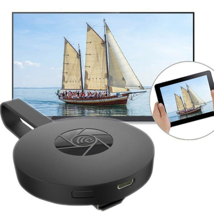 HDMI-Streamer: Kabellos Full HD Filme & Spiele streamen. WLAN-Display für TV, Projektor. Plug-and-Play Einrichtung.