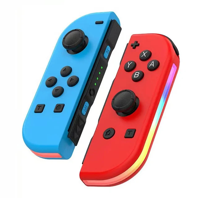 Ergonomischer Switch Controller mit bequemer Griffhaltung. Kabellos mit RGB & Vibration für stundenlangen Spielspaß auf Nintendo Switch.