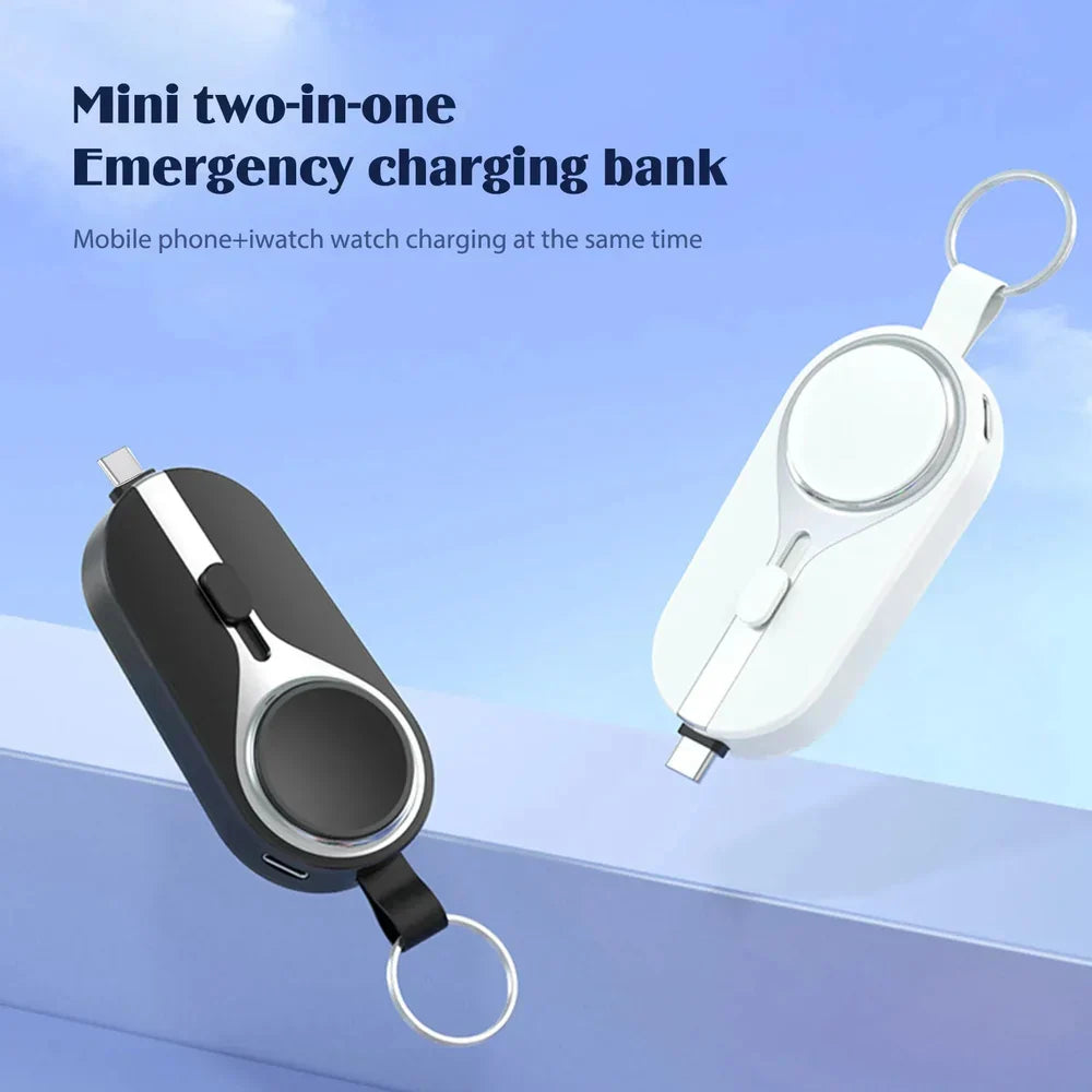 Verschiedene VoltClip Ladeclips in Schwarz, Rosa, Weiß. Kabelloses Ladezubehör für Smartphone & Smartwatch.