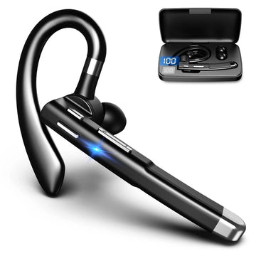 Kabelloses Bluetooth 5.1 Headset RoadMic Pro mit Dual Mic und Geräuschunterdrückung für klare Gespräche.