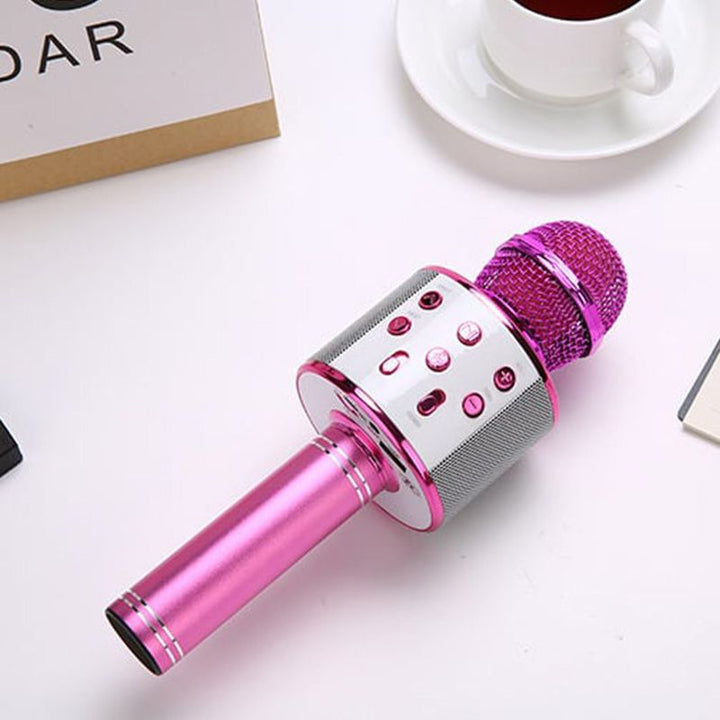 Innovative Geschenkidee: Kabelloses Bluetooth Karaoke-Mikrofon – bringt Musik und Spaß auf jede Feier.