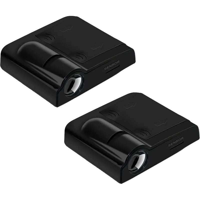 Kabelloses LED-Projektorlicht für Autotüren, zeigt beim Öffnen Ihr Wunschlogo. Ideales Willkommenslicht.
