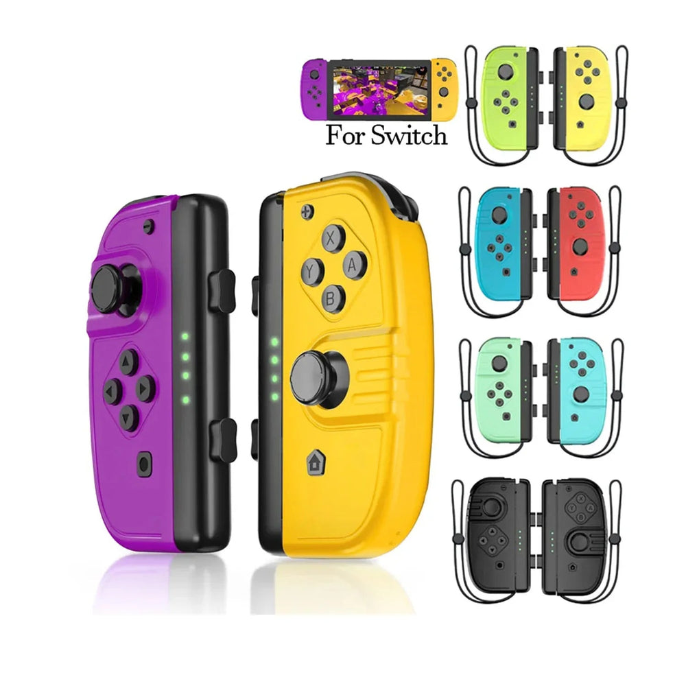 Leistungsstarkes kabelloses OLED Joycon Gamepad für Nintendo Switch. Optimales Zubehör für Gamer.