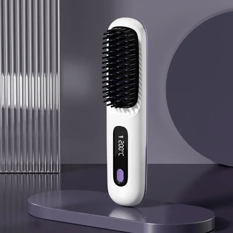 Reise-Haarglätter mit fortschrittlicher Keramik-Ionen-Technologie für professionelles Styling zuhause & auf Reisen.