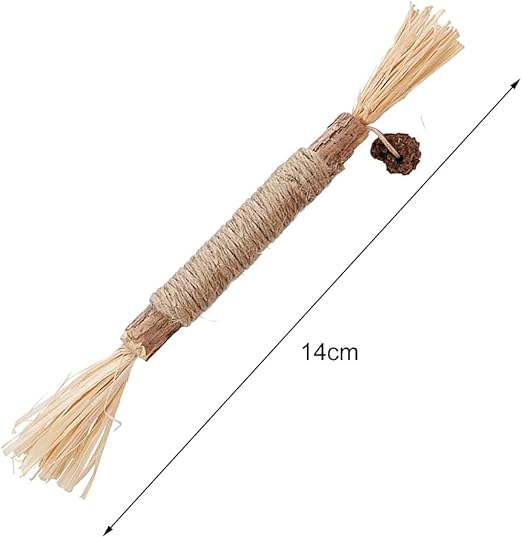 Tierbedarf für gesunde Katzenzähne: Kausticks als Katzenspielzeug zur Plaqueentfernung und Atemfrische.