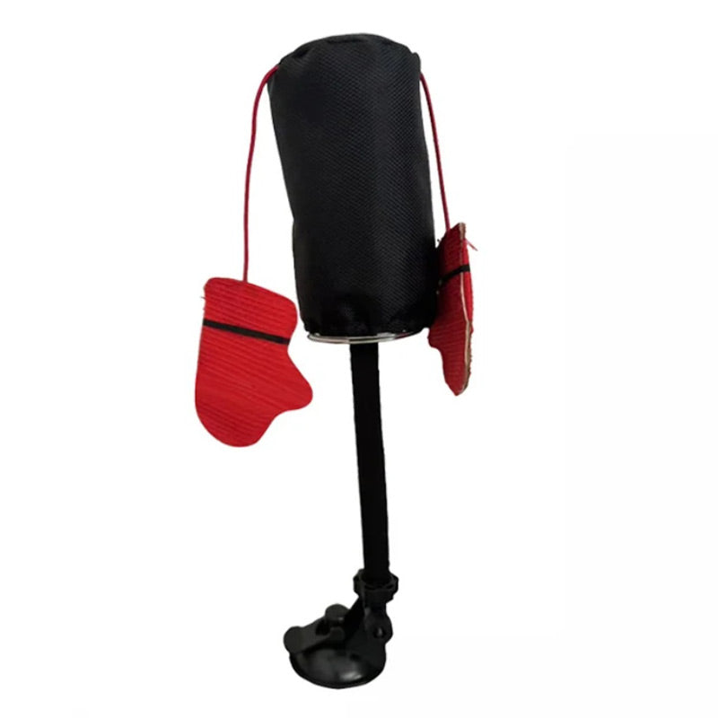 Der Katzen Boxsack als komplettes Set; für täglichen Spielspaß, Katzenfitness & Energieabbau. Langlebig & robust.