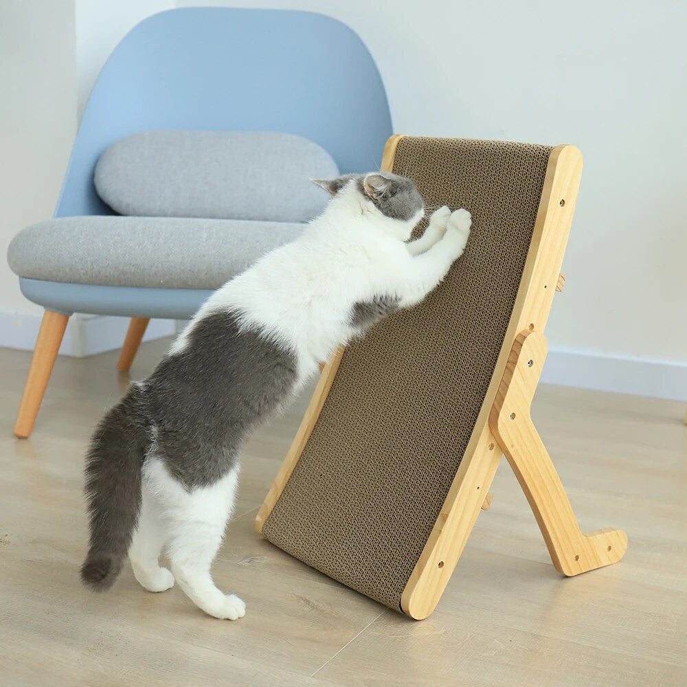Haustierbedarf Luna: Komfortables Katzenbett & Kratzbaum für tägliche Krallenpflege und Ruhe.