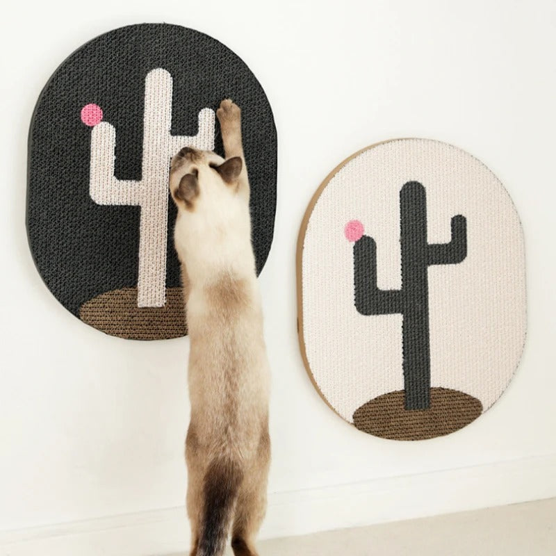 Katzen Kratzbrett zur Wandmontage, Sisal für Krallenpflege & Möbelschutz.