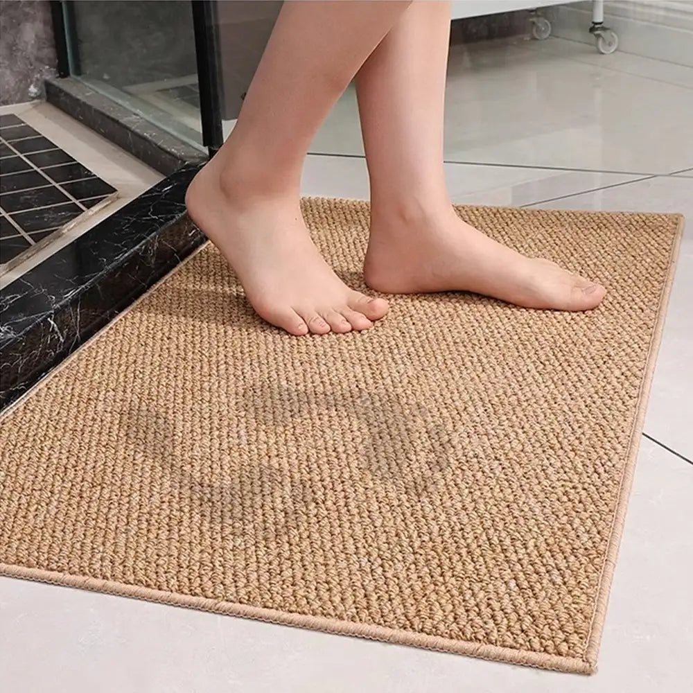 Robuster Kratzschutz Teppich für Katzen, Faux-Sisal-Optik, rutschfest und strapazierfähig, ideal für Haustiere.