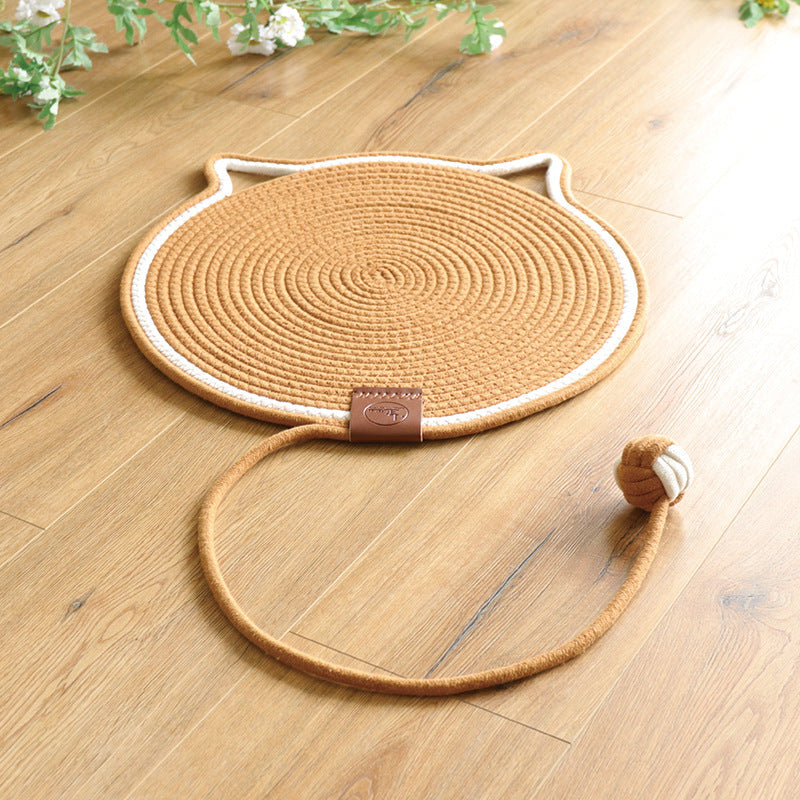 Praktischer Katzen Kratzteppich zur Wandmontage oder auf dem Boden. Optimaler Kratzschutz für Katzen.