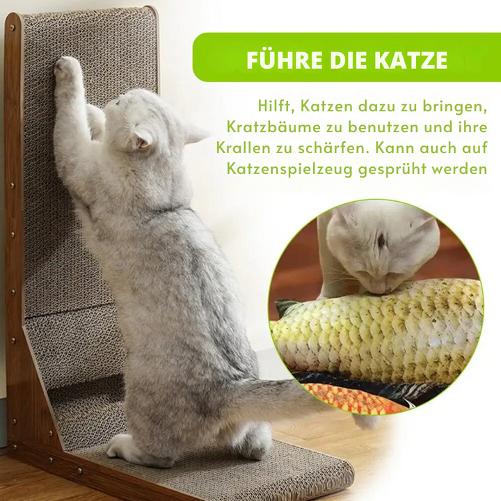 Beruhigendes Katzenspray mit Silberwein gegen Stress & Verhaltensprobleme. Für Glück & Entspannung. Natürliche Katzenpflege.