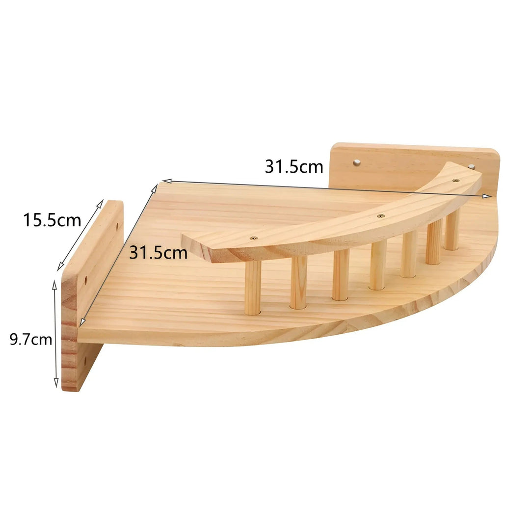 ClimbPaws Katzen-Wandkletterbrett: Kratzbaum, Hängematte, Sisal Kletterwand; vielseitiges Katzenzubehör.