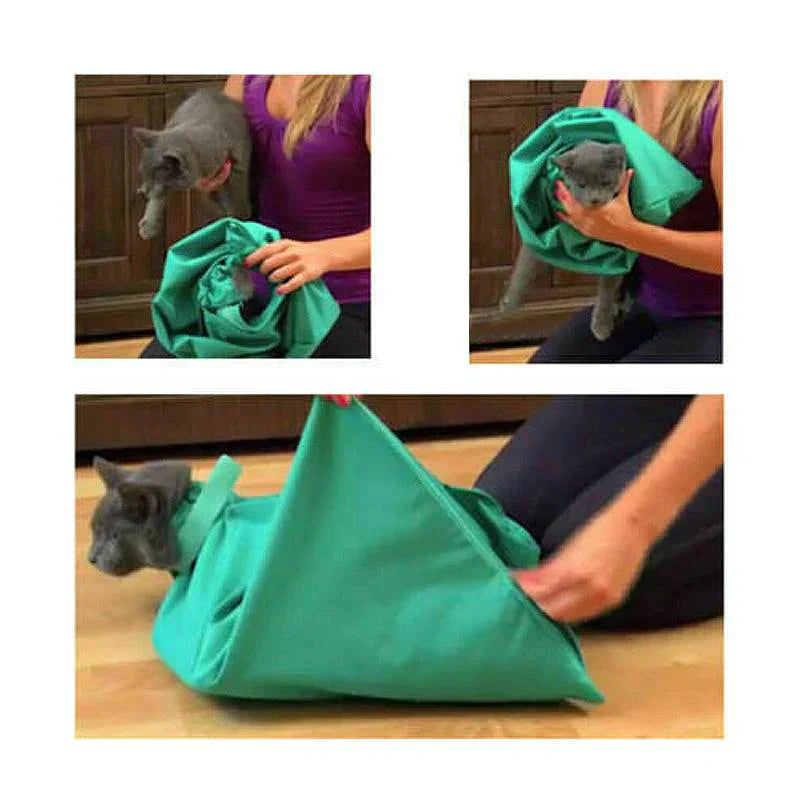 Langlebige Katzenreisetasche PurrPorter. Bietet Komfort und Sicherheit für Ihre Katze bei jedem Tierarztbesuch.