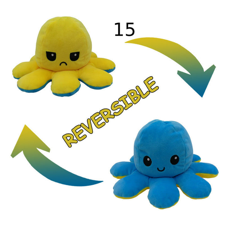 Kawaii Fidget Spielzeug Oktopus, wendbar, bringt Freude und Entspannung.