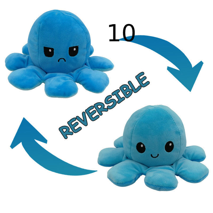Wendbares Kawaii Oktopus Plüschtier, Stimmungsanzeiger, Stressabbau.