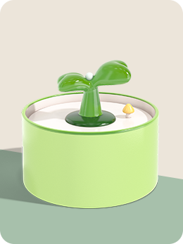Robuster und langlebiger Keramik Wasserspender für Katzen; ein Must-have Tierpflege Produkt.