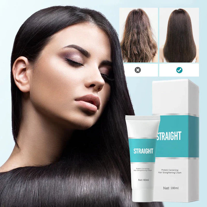 Professionelle Keratin Glättungscreme für alle Haartypen. Pflegt und glättet das Haar dauerhaft.