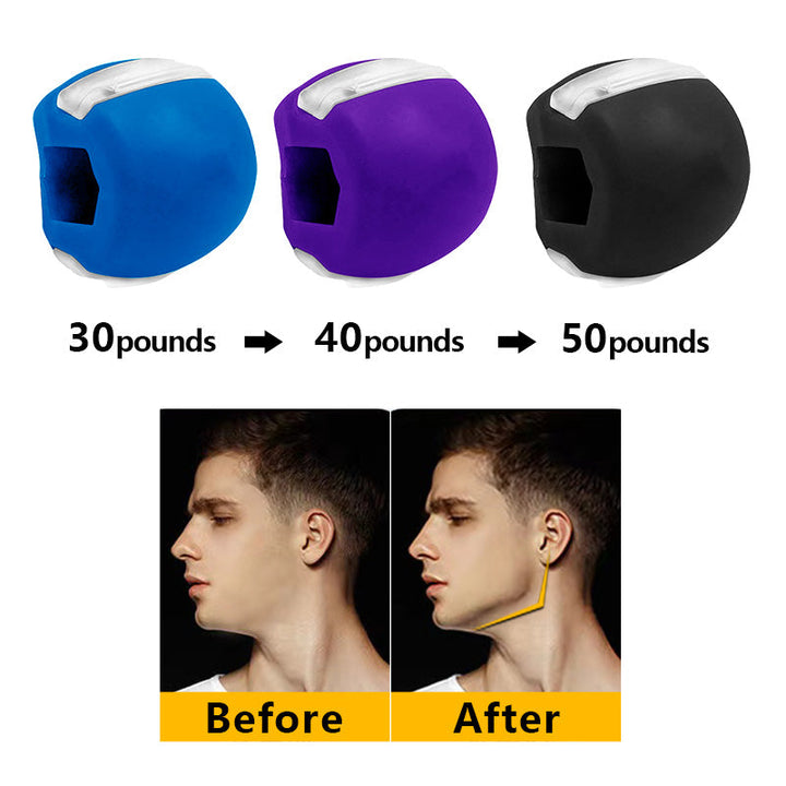 Innovativer Jawline-Trainer zur Gesichtsformung. Fördert eine straffe Kieferlinie und schönes, definiertes Gesicht.