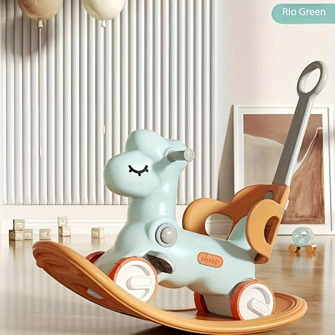 Spielendes Kind mit dem 2-in-1 Laufrad, trainiert Motorik & Balance auf spielerische Weise.