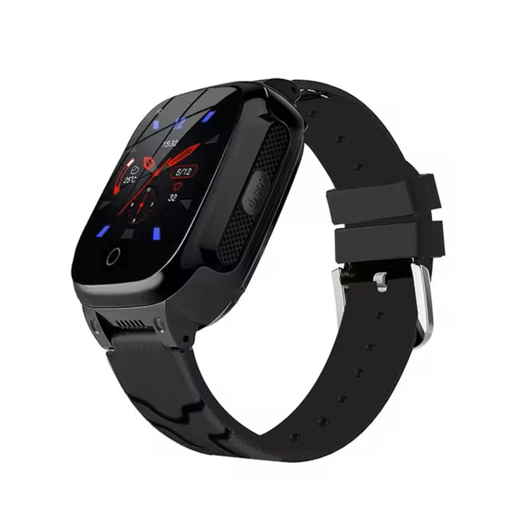 Kinder GPS Smartwatch mit 4G, SOS-Taste & präziser WLAN-Ortung für sichere Kindertracker-Funktion.