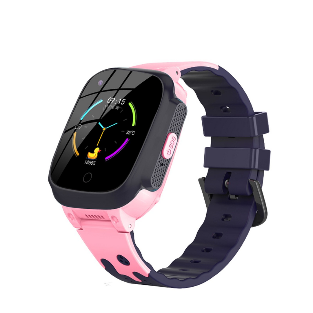 Moderne 4G GPS Smartwatch für Kinder mit Videoanruf, SOS & Telefonfunktion für mehr Sicherheit unterwegs.