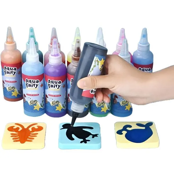 Kinder AquaKreativ Wasser Spielset zum Gestalten bunter Meeresfiguren. Fördert Kreativität & Feinmotorik.