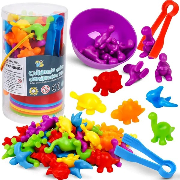 STEM-Lernspielzeug: AquaKreativ Set zur Entwicklung von Feinmotorik & kreativem Denken. Meerestiere basteln.