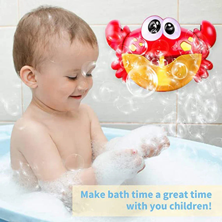 Blasenerzeuger für Kinder, der die Badewanne mit Schaum & Lachen füllt, ideal für Kleinkinder.