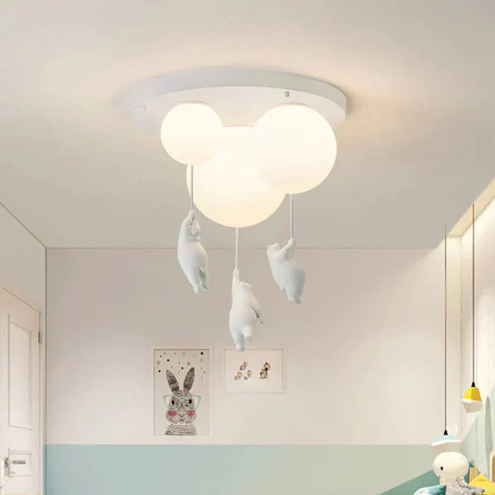 CloudBear Kinder Deckenlampe Bär Ballon, spendet warmes, beruhigendes LED-Licht.