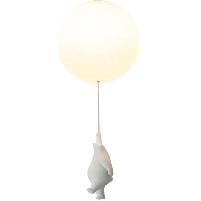 Deckenlampe CloudBear Bär Ballon, ideal als stimmungsvolles Nachtlicht.