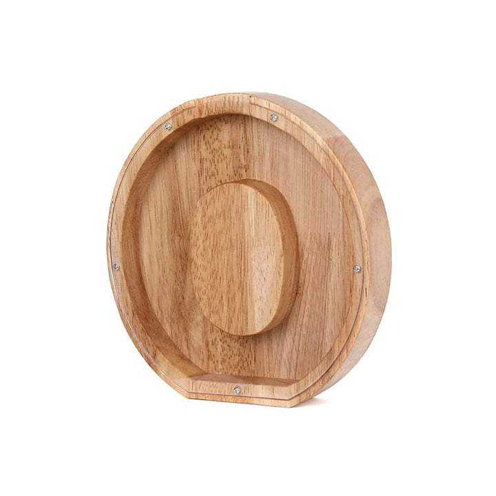 Holzbuchstaben-Spardose 'S' als Lernspielzeug und schöne Kinderzimmer-Deko.