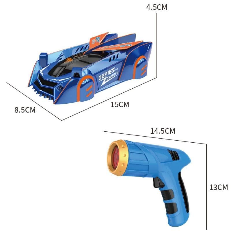 Actionreiches Laser-RC-Auto für Kinder. Erklimmt Wände & Decken per Lasersteuerung. Ultimativen Indoor-Fahrspaß.