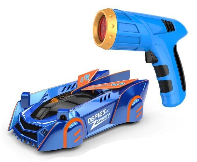 Geschenk: Kinder Laser-RC-Auto, fährt an Wand & Decke. Lasergesteuertes Wandfahrzeug für Indoor-Spielspaß.
