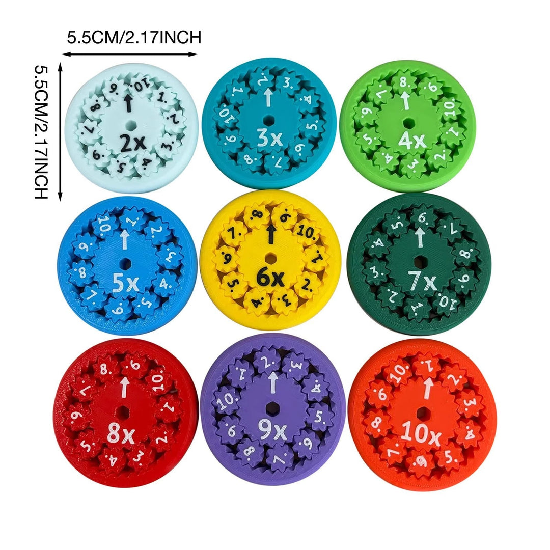 Bildungsspielzeug: Mathematik Fidget Spinner Lernspiel, ideal für spielerisches Rechnen und geistige Entwicklung.
