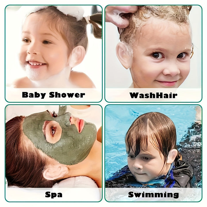 Komfortabler Ohrpflaster-Schutz für Kinder, wasserdicht für Schwimmen, Badezubehör & Kinderhygiene.