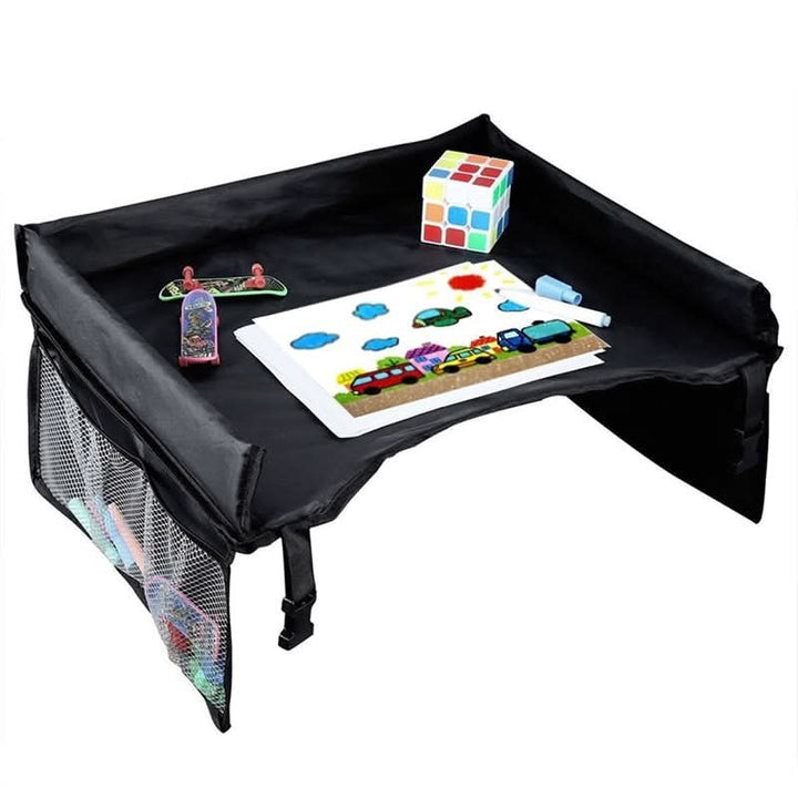 Kinder Reise-Tablett, tragbar & leicht, ideal für Malen, Snacks & Spiele im Auto.