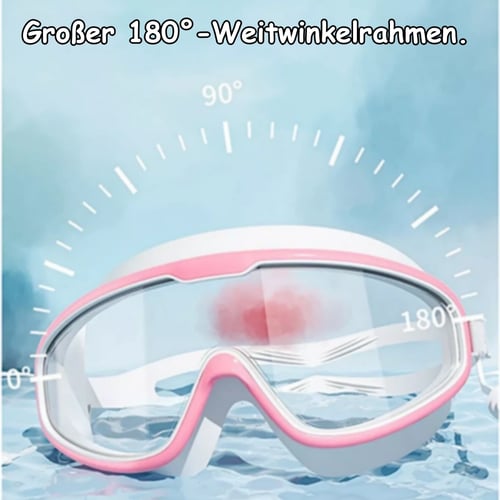 Robuste Kinderbrille zum Schwimmen: sicherer Halt und klare Sicht für unendlichen Wasserspaß.