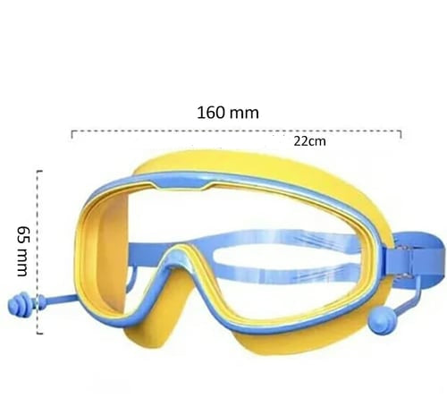 Schwimmbrille für Kinder, ideal für Pool und Urlaub. Mit UV-Schutz für sicheres Schwimmen.