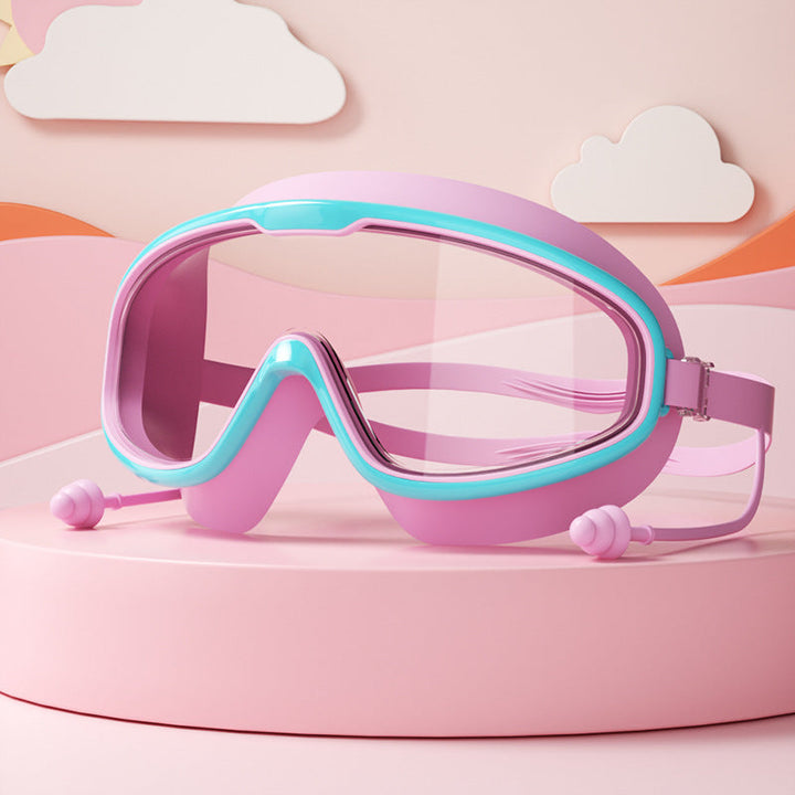 Hochwertige Kinderbrille zum Schwimmen, bietet sicheren Halt und optimalen Schutz im Wasser.