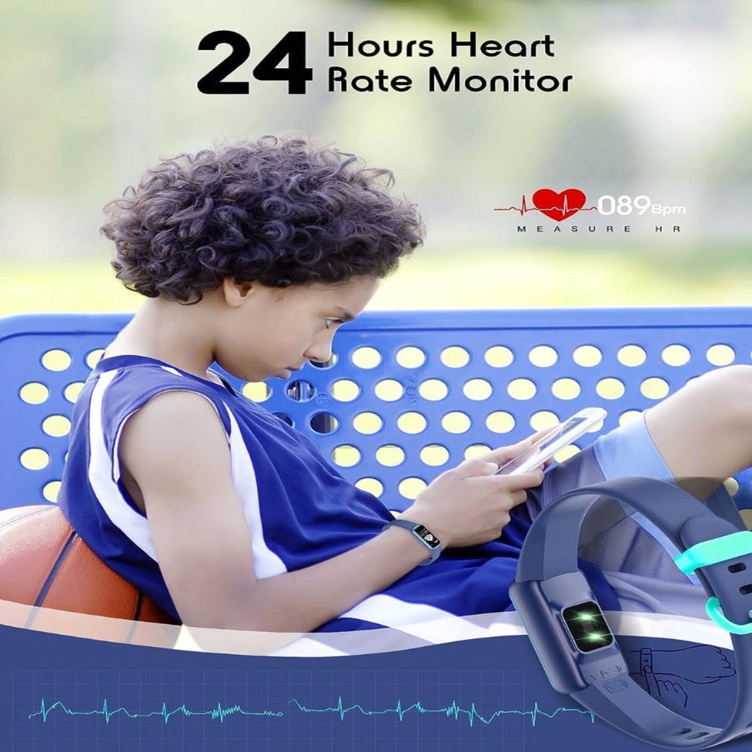 Gesundheitstracker für Kinder: Herzfrequenzmesser & Schlafanalyse für ein gesundes Wachstum.