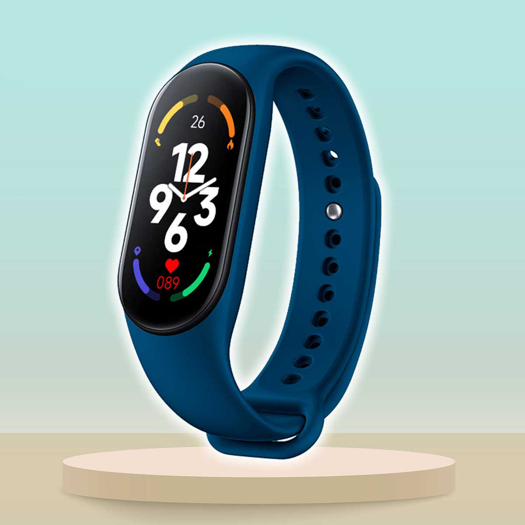 Komfortable Kinder Smartwatch mit weichem Silikonarmband und intuitivem Touch-Display.