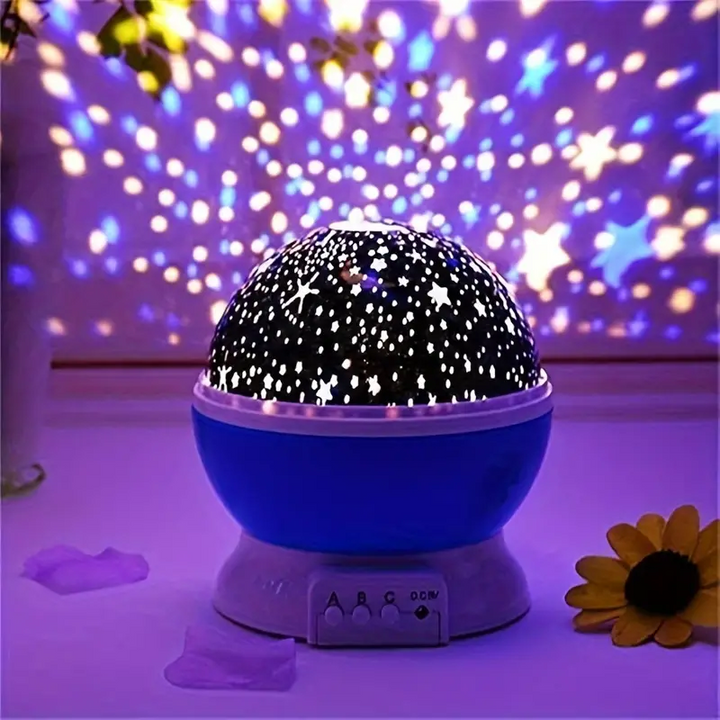 Süße Nachtlampe Kinder mit Sternenhimmel Projektor, perfektes Geschenk für Babyzimmer und Kleinkinder.