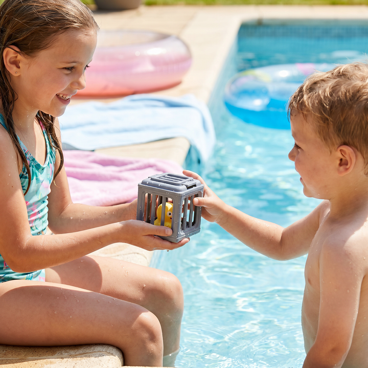 Set bunter Tauchspielzeuge für Kinder mit Meerestieren; ideal für Pool, Schwimmen und Wasserspaß im Sommer.