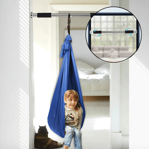 Indoor-Therapieschaukel für Kinderzimmer, unterstützt Gleichgewicht, Bewegung & Konzentration. Ideal für sensorische Integration.