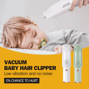 Sanfter Babyhaarschneider: Sicherer Vakuum-Haarclipper für Kinder, schont die empfindliche Kopfhaut beim Styling.